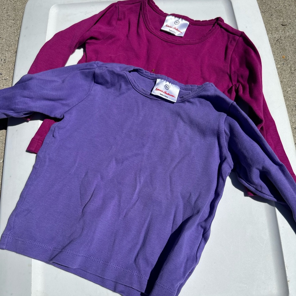 VGUC Hanna Andersson Longsleeve Shirts - Size 80.